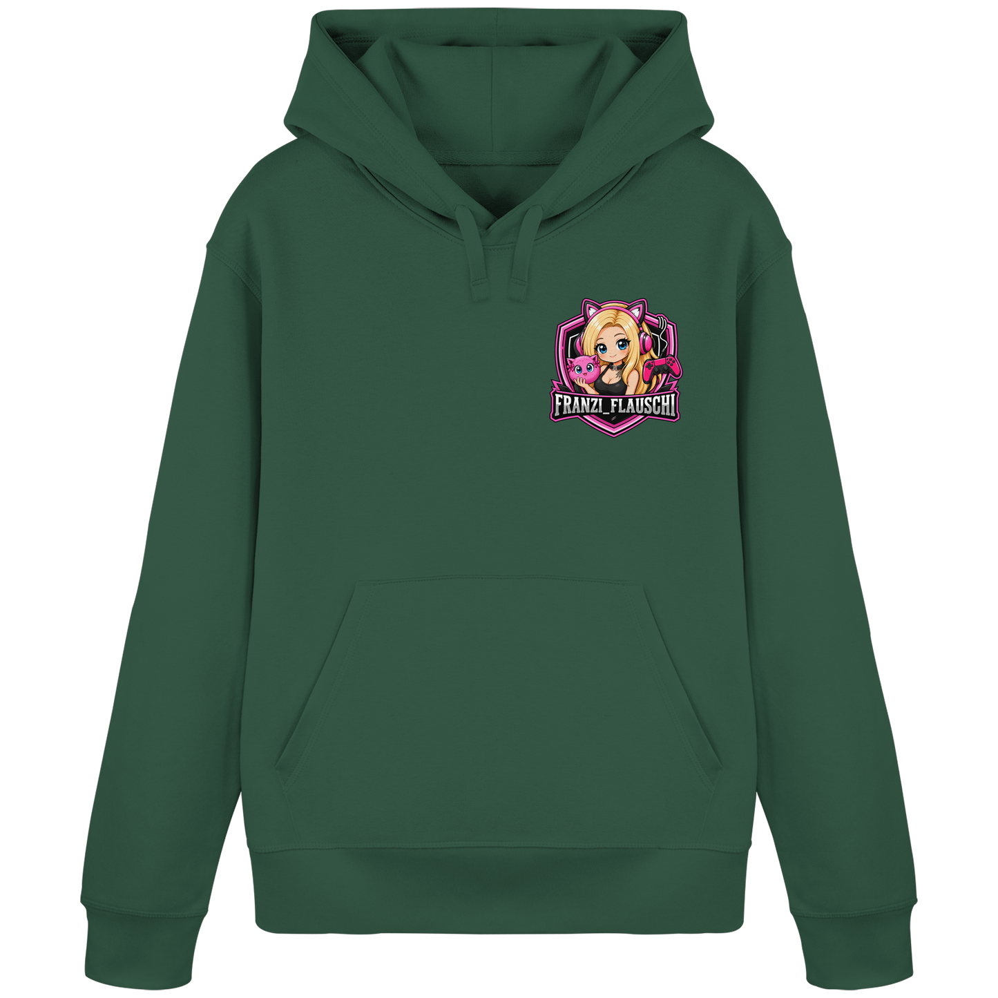Franzi_Flauschi Logo - Organic Basic Hoodie