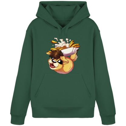 LupiArts Happy - Organic Basic Hoodie