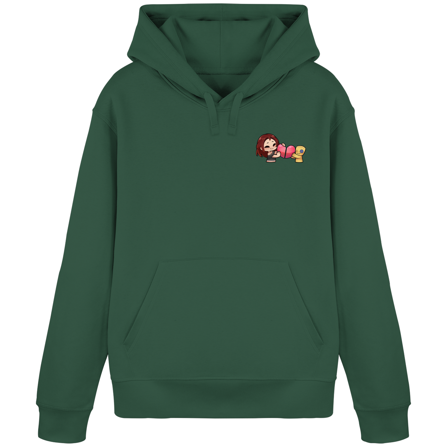 KoRngirL81 Herz - Organic Basic Hoodie