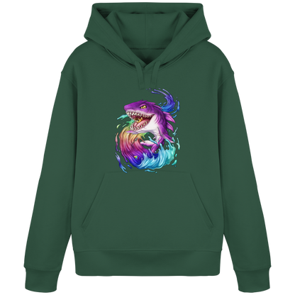 LupiArts Megalodon Crested - Organic Basic Hoodie