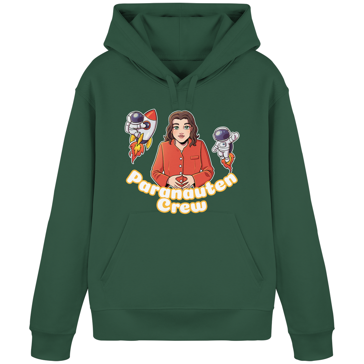 kairPARAvell Paranauten Crew - Organic Basic Hoodie (Frontprint)