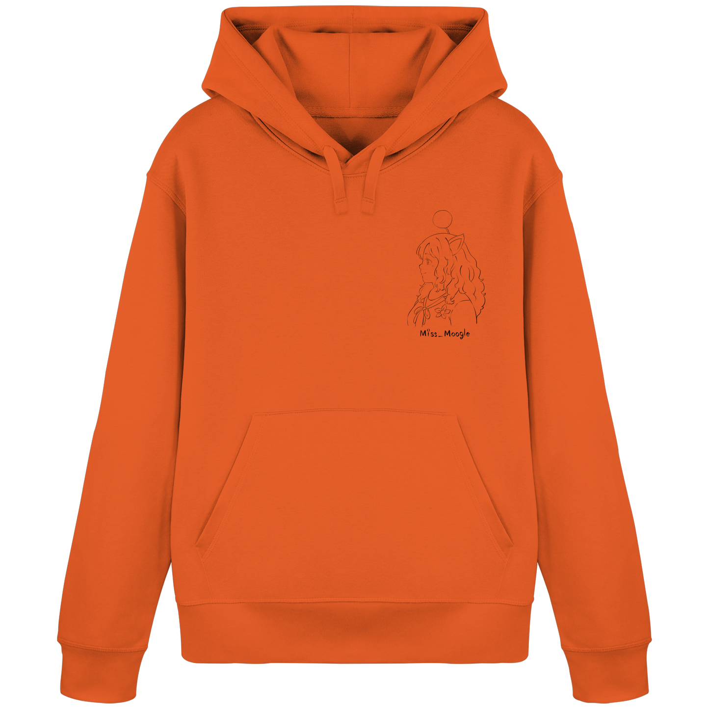 Miss_Moogle Logo Sign - Organic Basic Hoodie