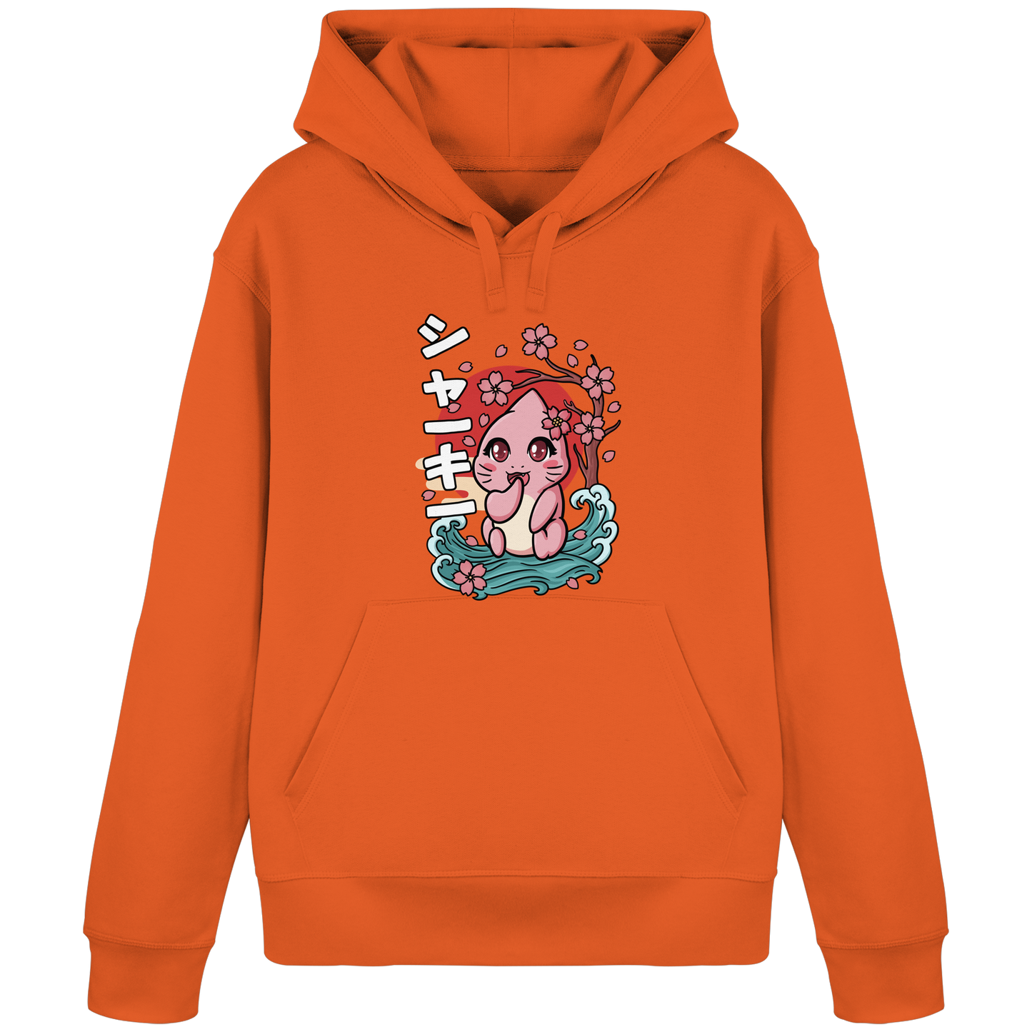 xMissSharkyx Kirschblüten - Organic Basic Hoodie