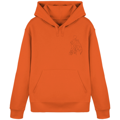 Miss_Moogle Logo Outline - Organic Basic Hoodie