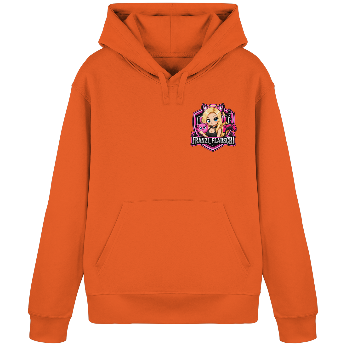 Franzi_Flauschi Logo - Organic Basic Hoodie