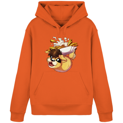 LupiArts Happy - Organic Basic Hoodie