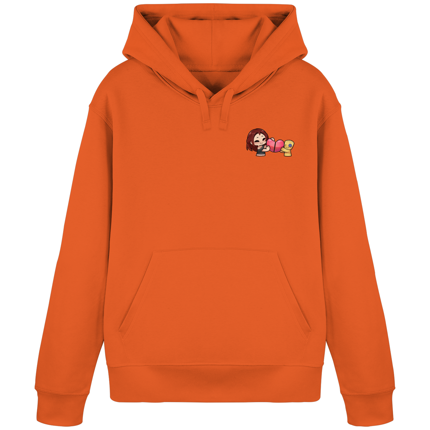 KoRngirL81 Herz - Organic Basic Hoodie