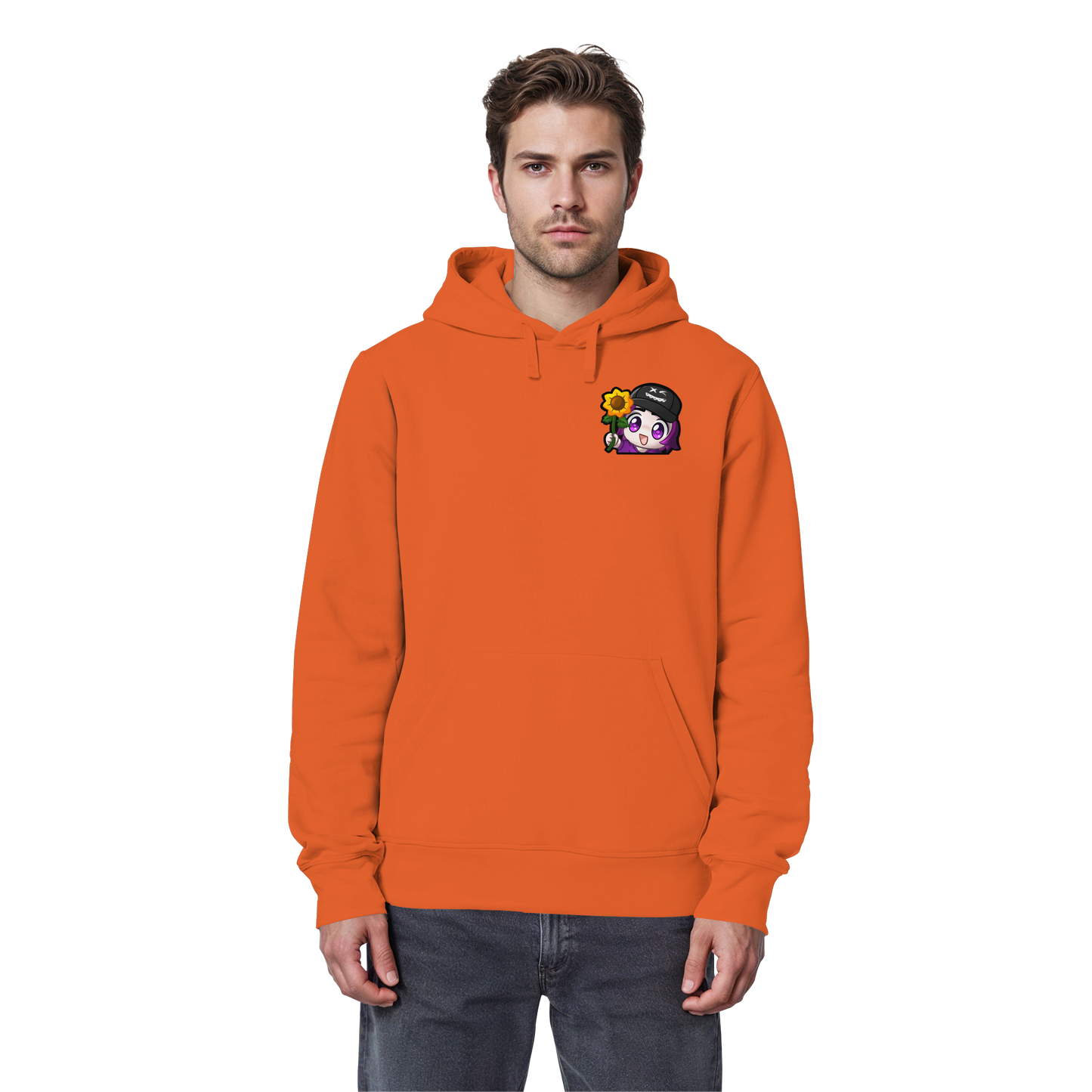 x3_kaspa Flower - Organic Basic Hoodie