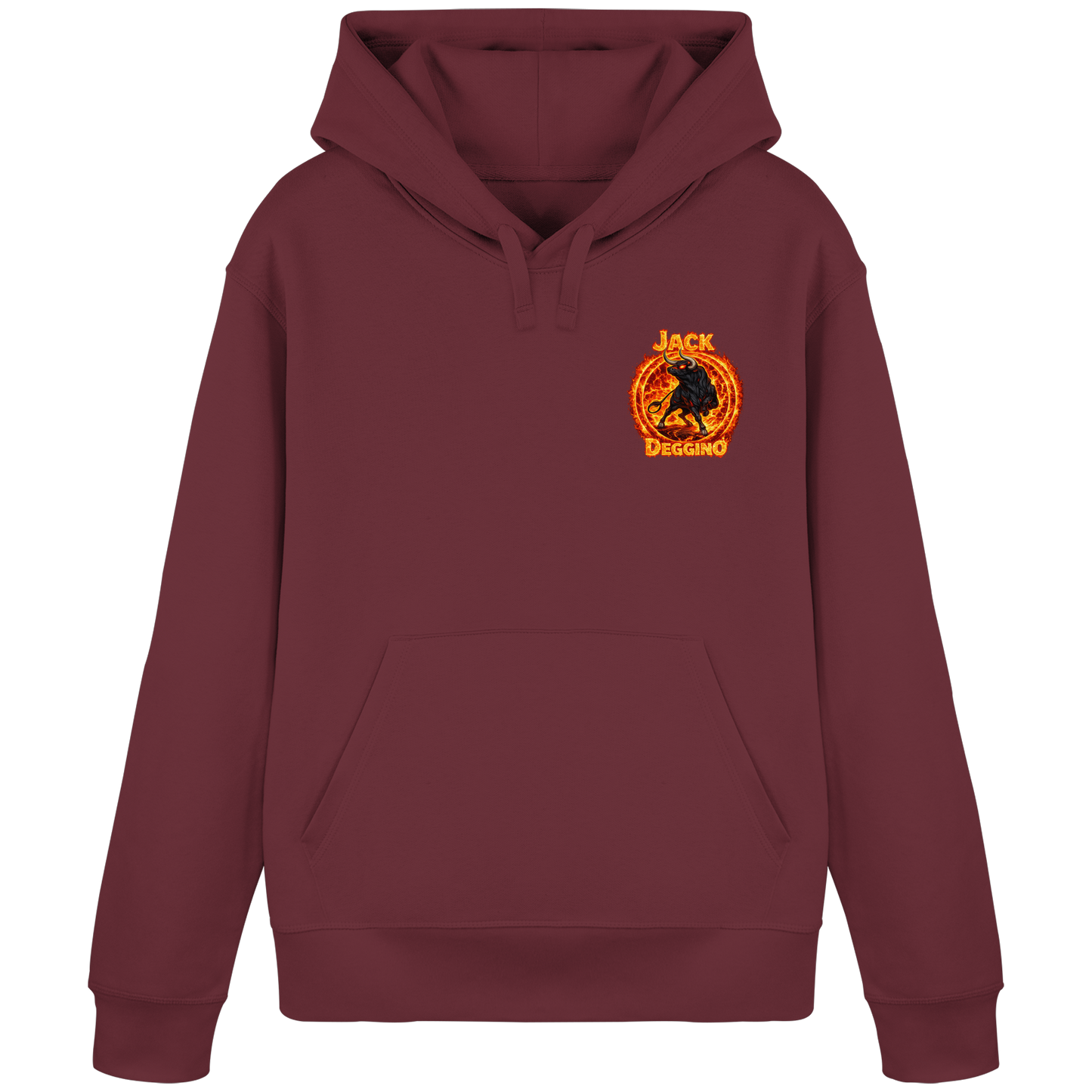 JackDeggino Logo2 - Organic Basic Hoodie