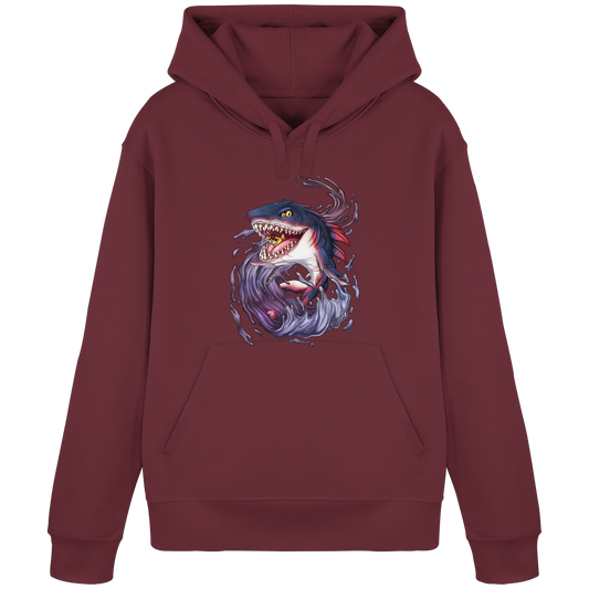LupiArts Megalodon Shadowmaw - Organic Basic Hoodie