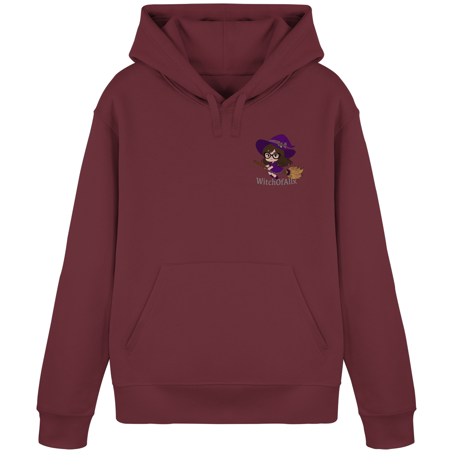 WitchOfAllx Besen - Organic Basic Hoodie