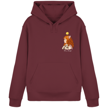 Miss_Moogle Logo colour - Organic Basic Hoodie