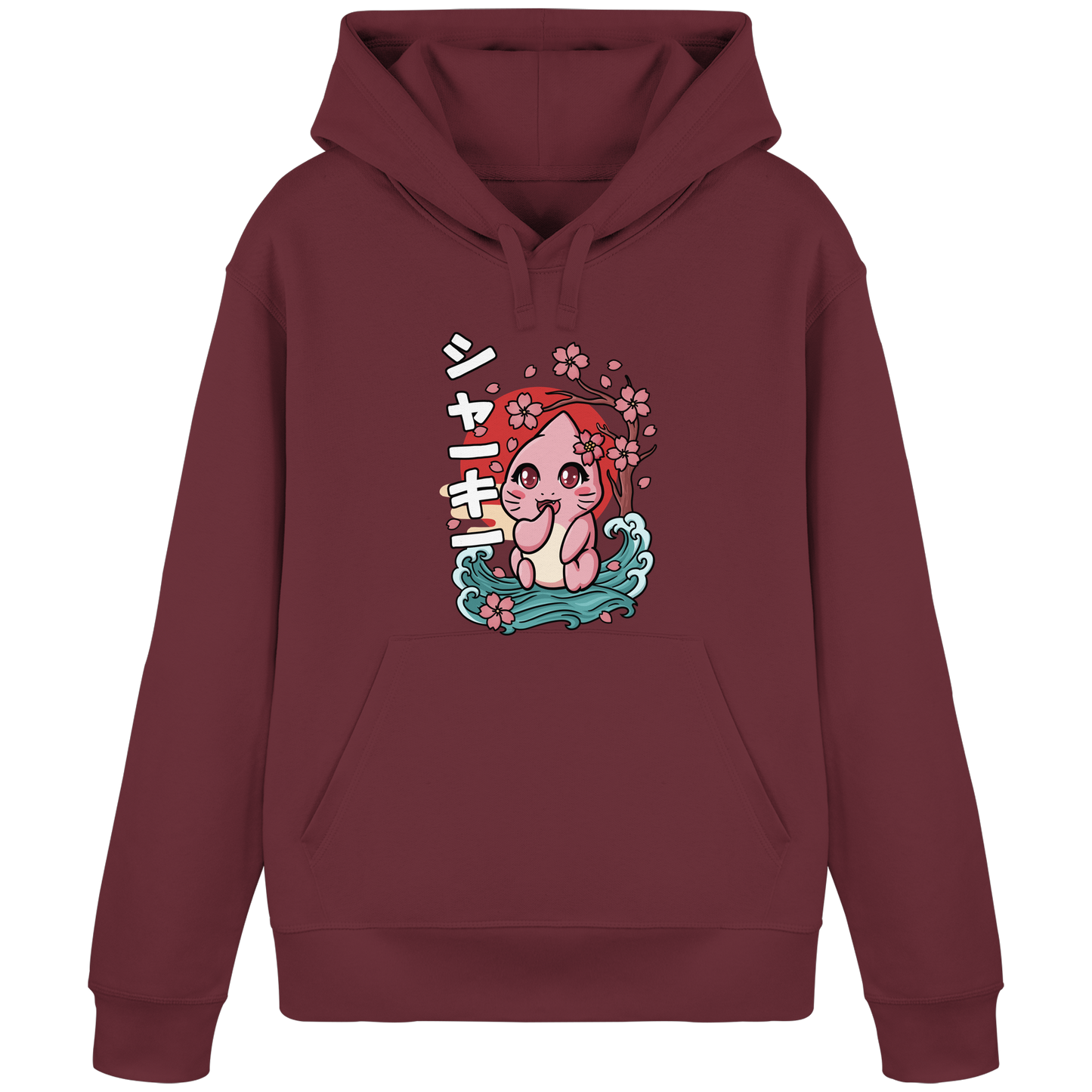 xMissSharkyx Kirschblüten - Organic Basic Hoodie