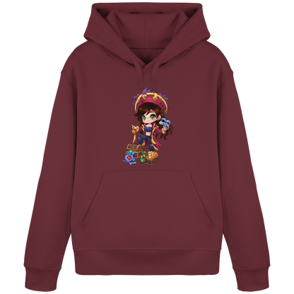 KykyNeko Pirat - Organic Basic Hoodie