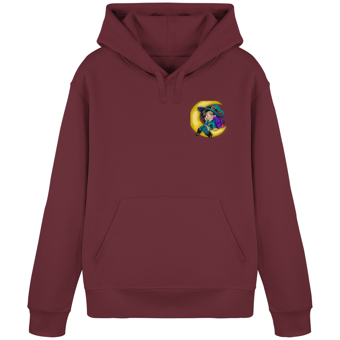 Kookie__Moon Logo - Organic Basic Hoodie