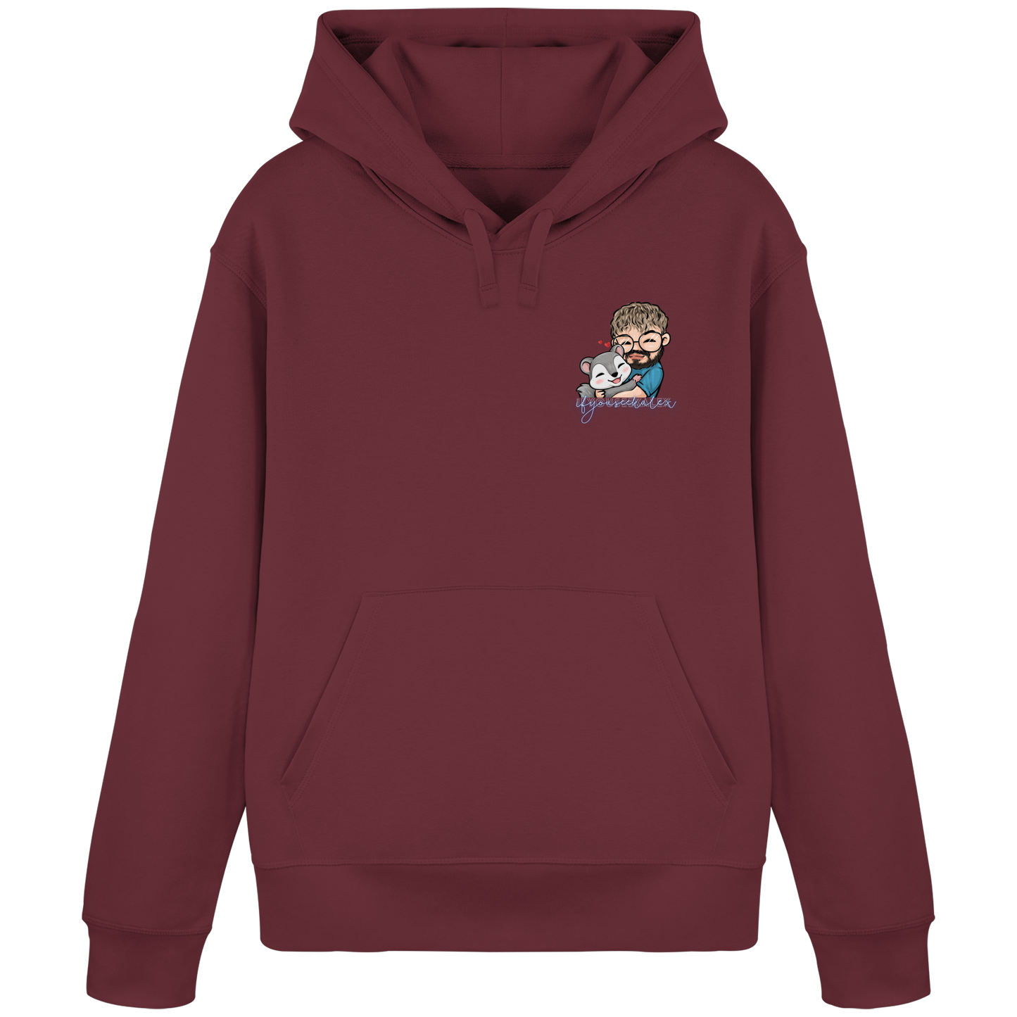 ifyouseekalex hug - Organic Basic Hoodie