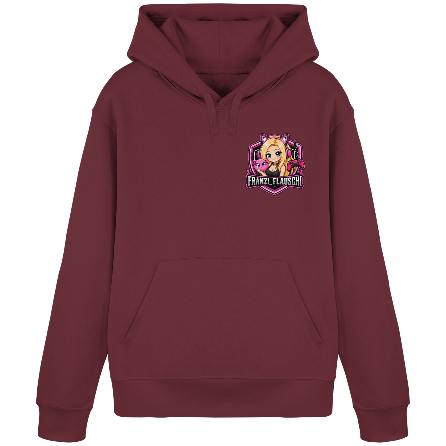 Franzi_Flauschi Logo - Organic Basic Hoodie