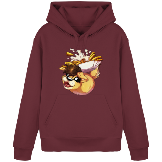 LupiArts Happy - Organic Basic Hoodie