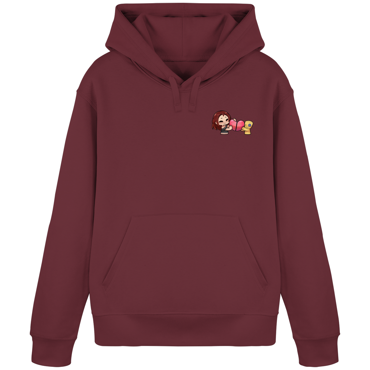 KoRngirL81 Herz - Organic Basic Hoodie
