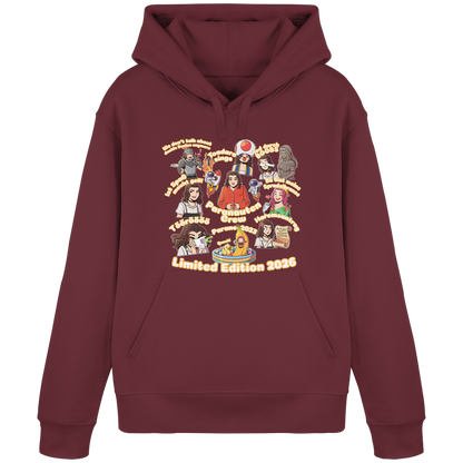 kairPARAvell MOMENTS - Organic Basic Hoodie (Frontprint)