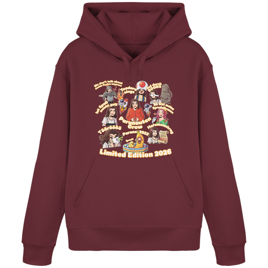 kairPARAvell MOMENTS - Organic Basic Hoodie (Frontprint)