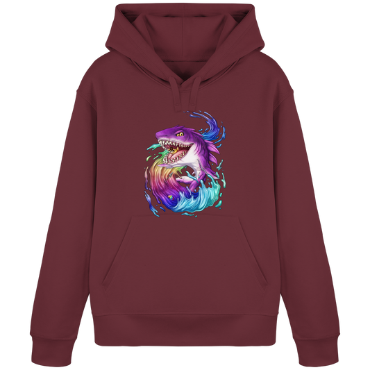 LupiArts Megalodon Crested - Organic Basic Hoodie