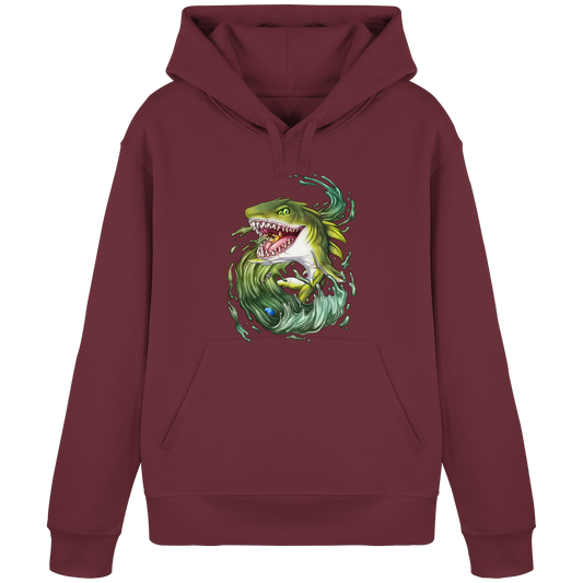 LupiArts Megalodon Ancient - Organic Basic Hoodie