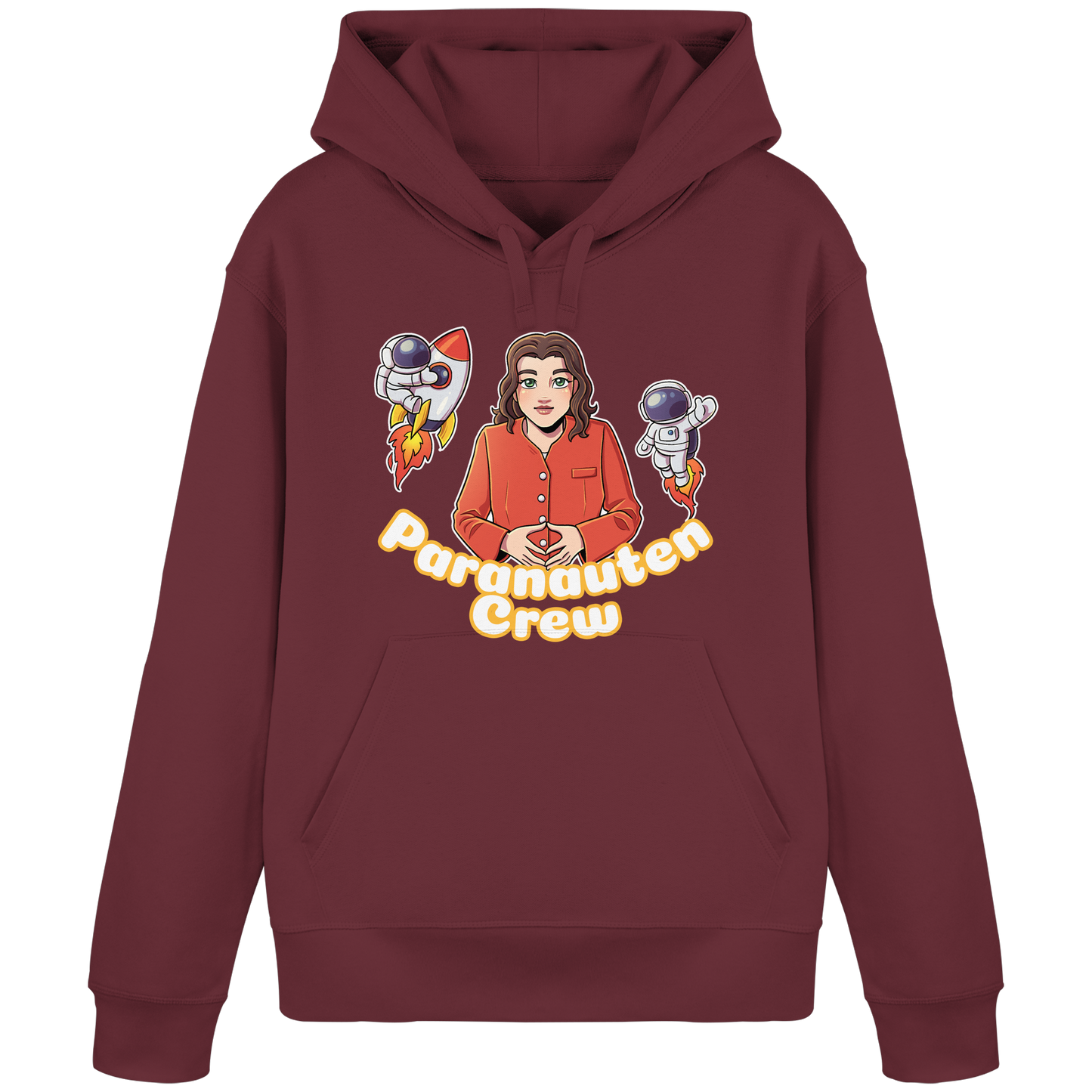 kairPARAvell Paranauten Crew - Organic Basic Hoodie (Frontprint)