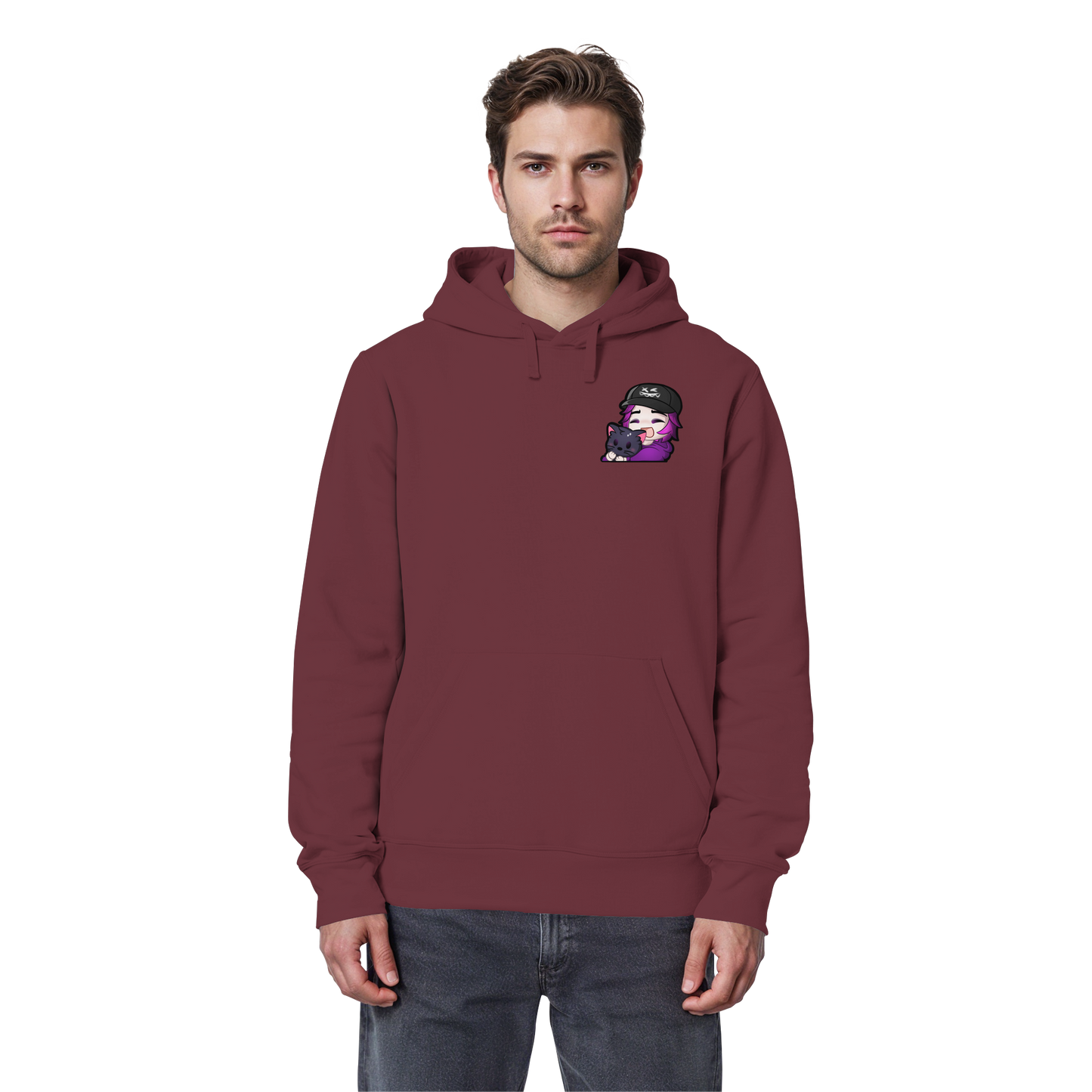 x3_kaspa Hug - Organic Basic Hoodie