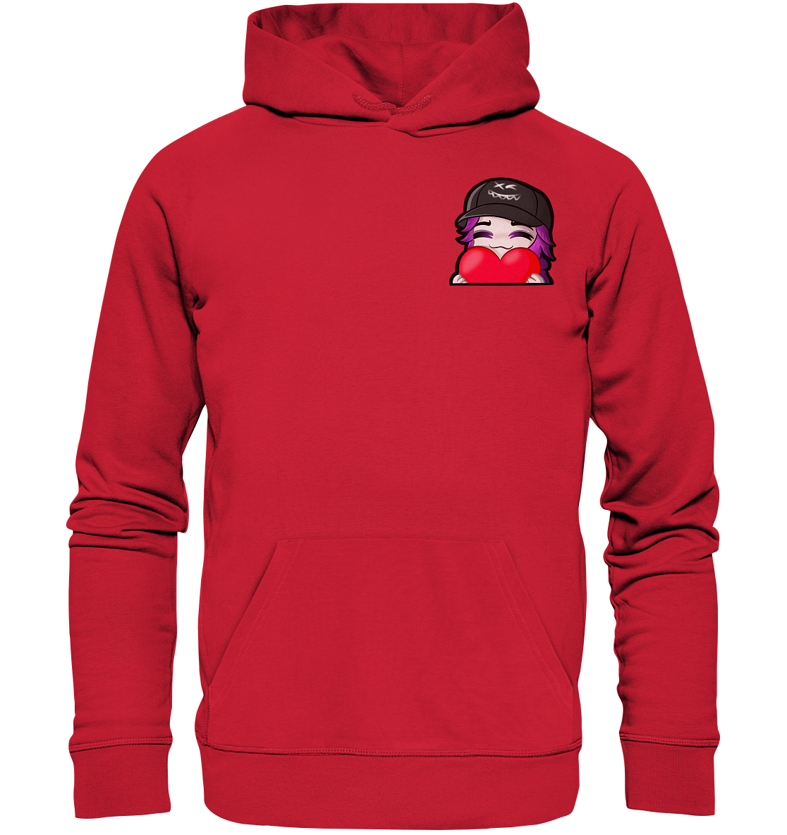 x3_kaspa Love - Organic Basic Hoodie