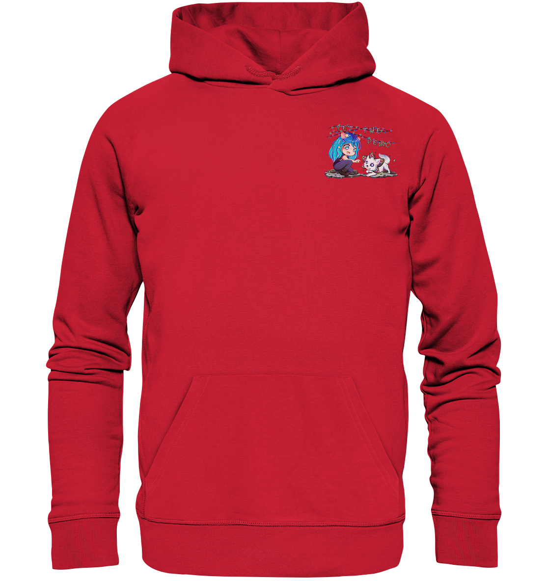 Vuipecula PetTheDemo - Organic Basic Hoodie