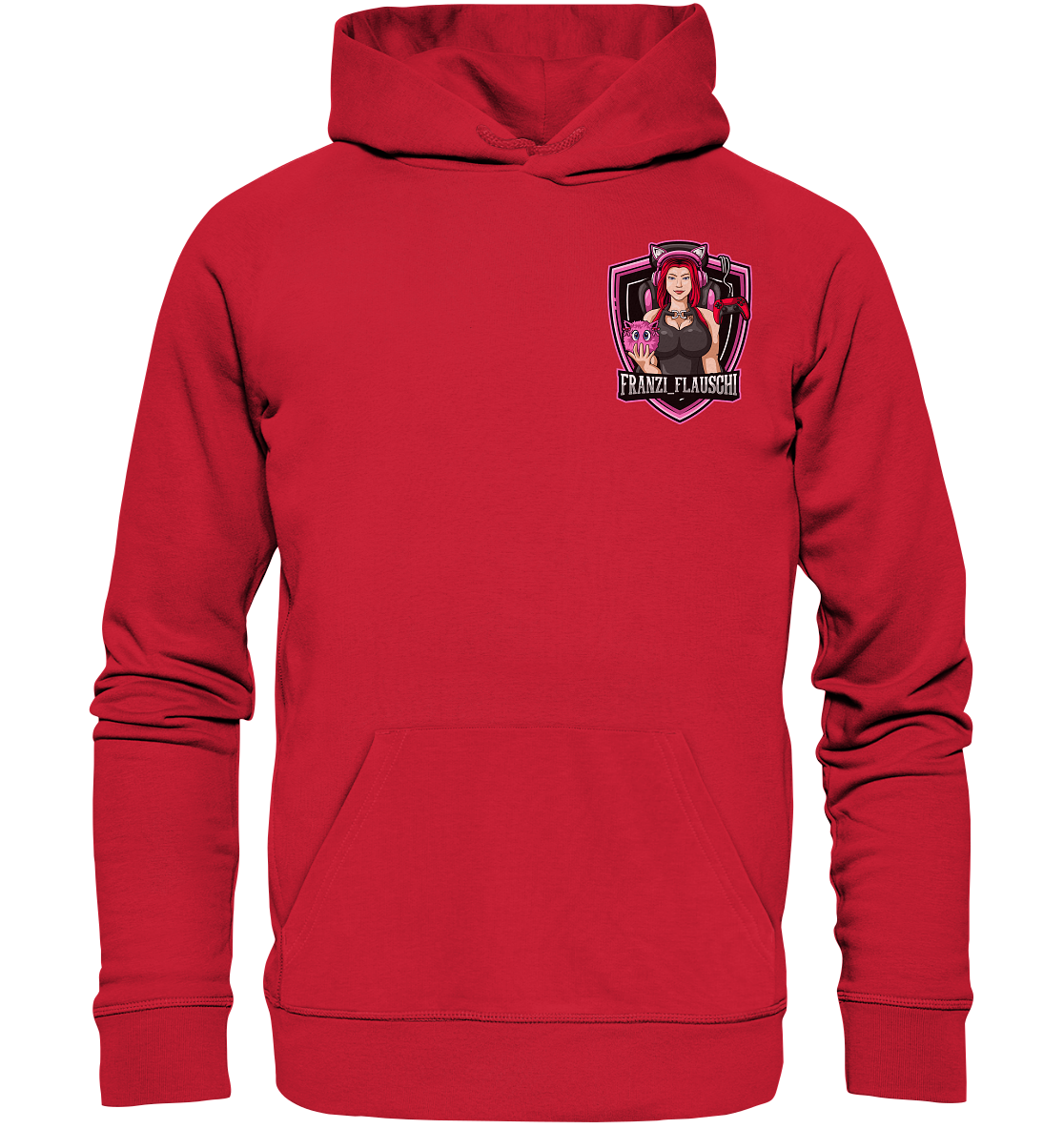Franzi_Flauschi Logo - Organic Basic Hoodie