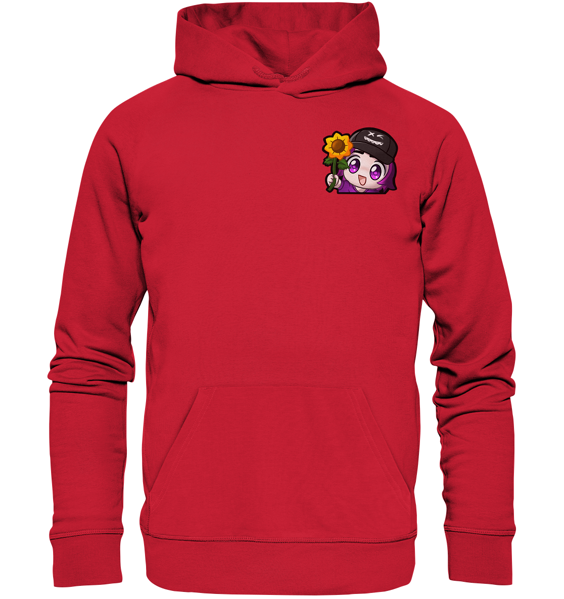 x3_kaspa Flower - Organic Basic Hoodie