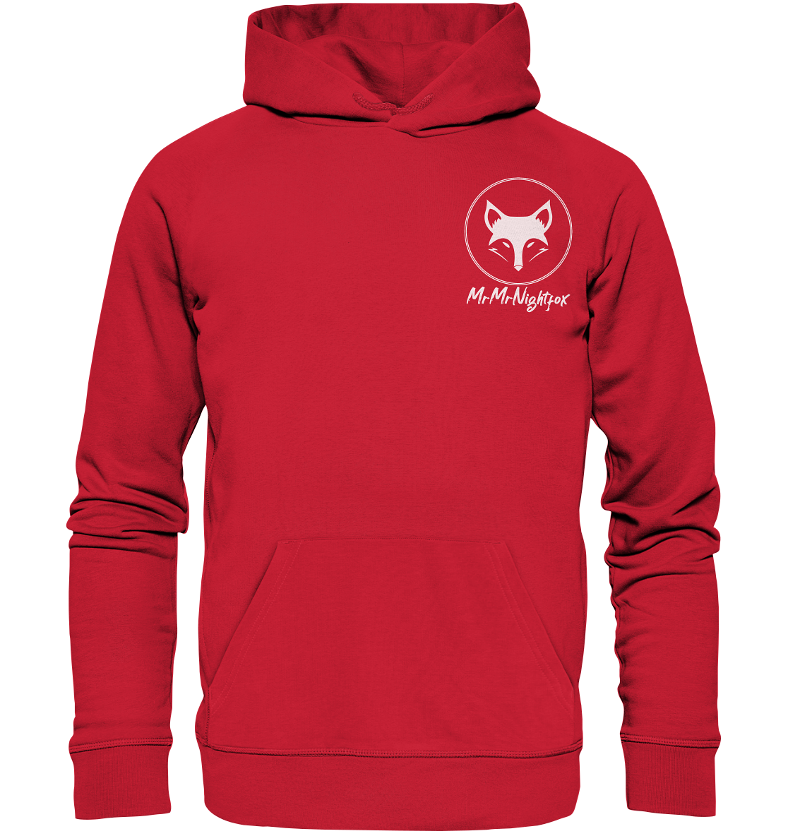 MrMrNightfox Logo - Organic Basic Hoodie