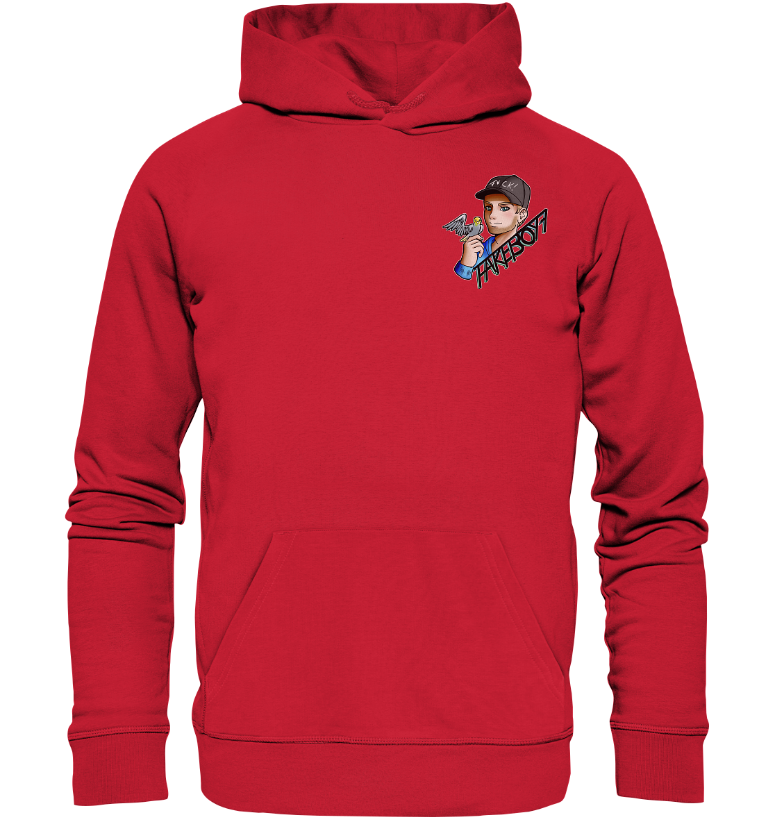 Fakeboy7 Logo - Organic Basic Hoodie
