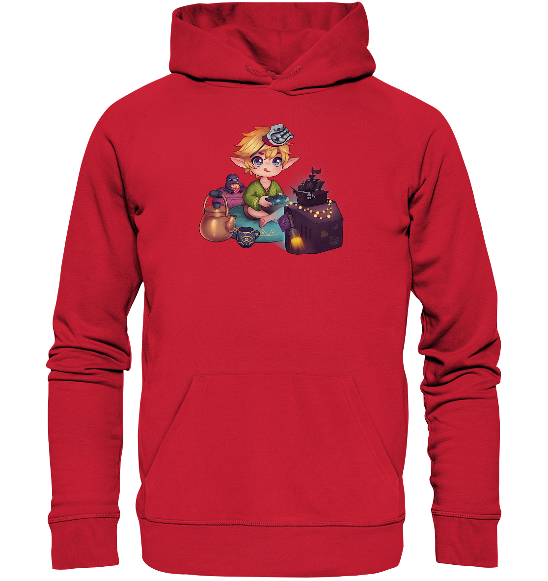 StefanBzockt Gamingroom - Organic Basic Hoodie