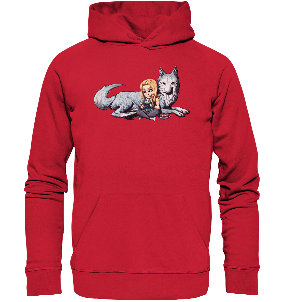 StaceyLucia Wolf - Organic Basic Hoodie