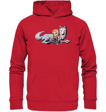StaceyLucia Wolf - Organic Basic Hoodie