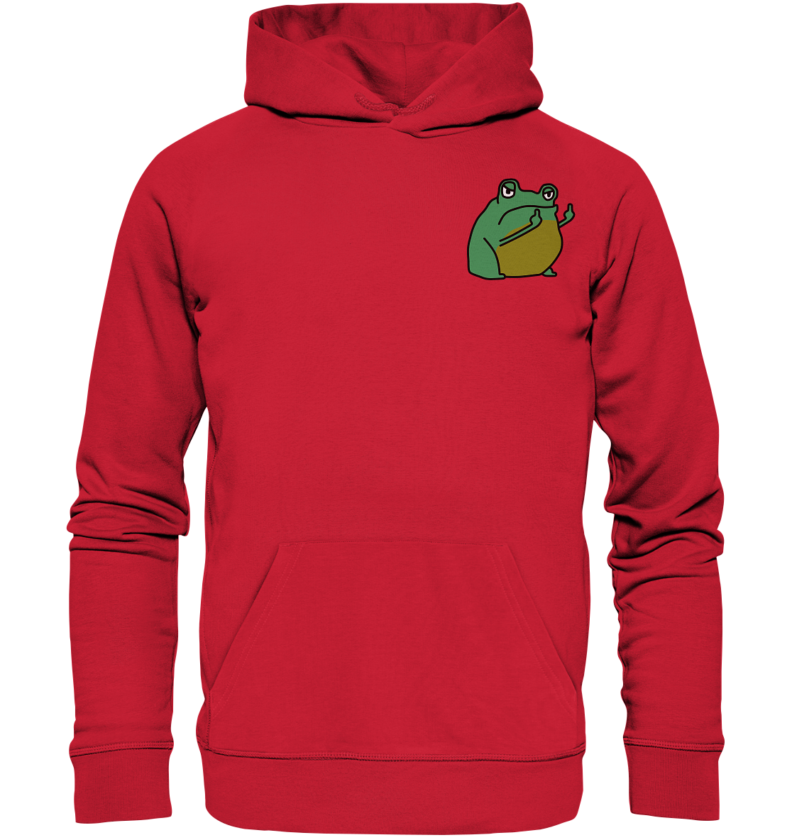 Aylana87 Kackfrosch - Organic Basic Hoodie