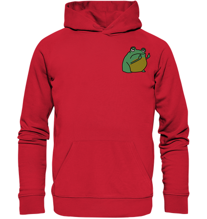 Aylana87 Kackfrosch - Organic Basic Hoodie