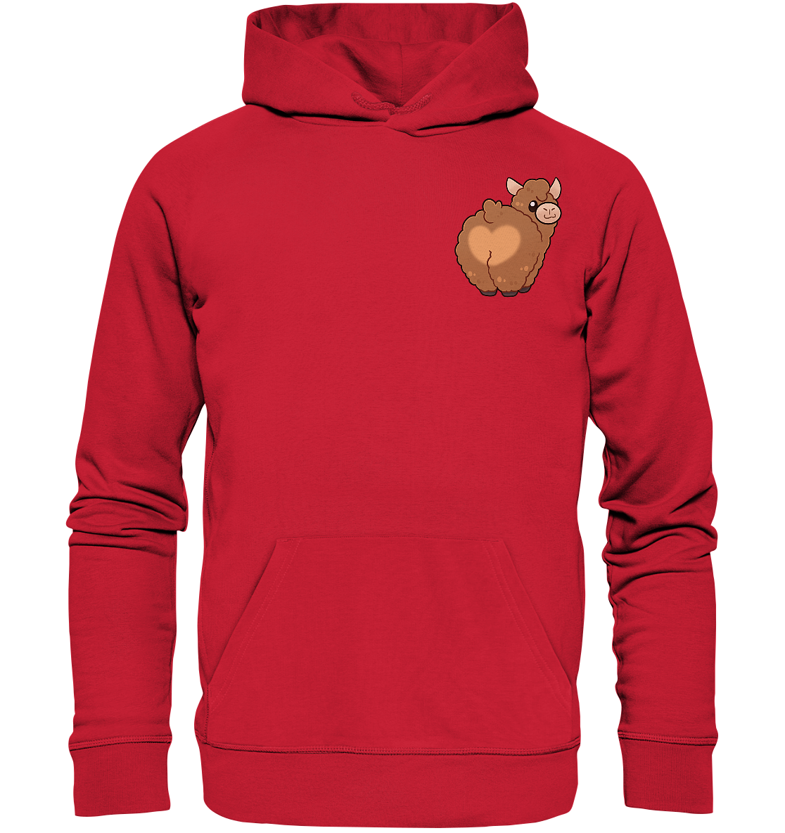 FlauschigTV Butt - Organic Basic Hoodie