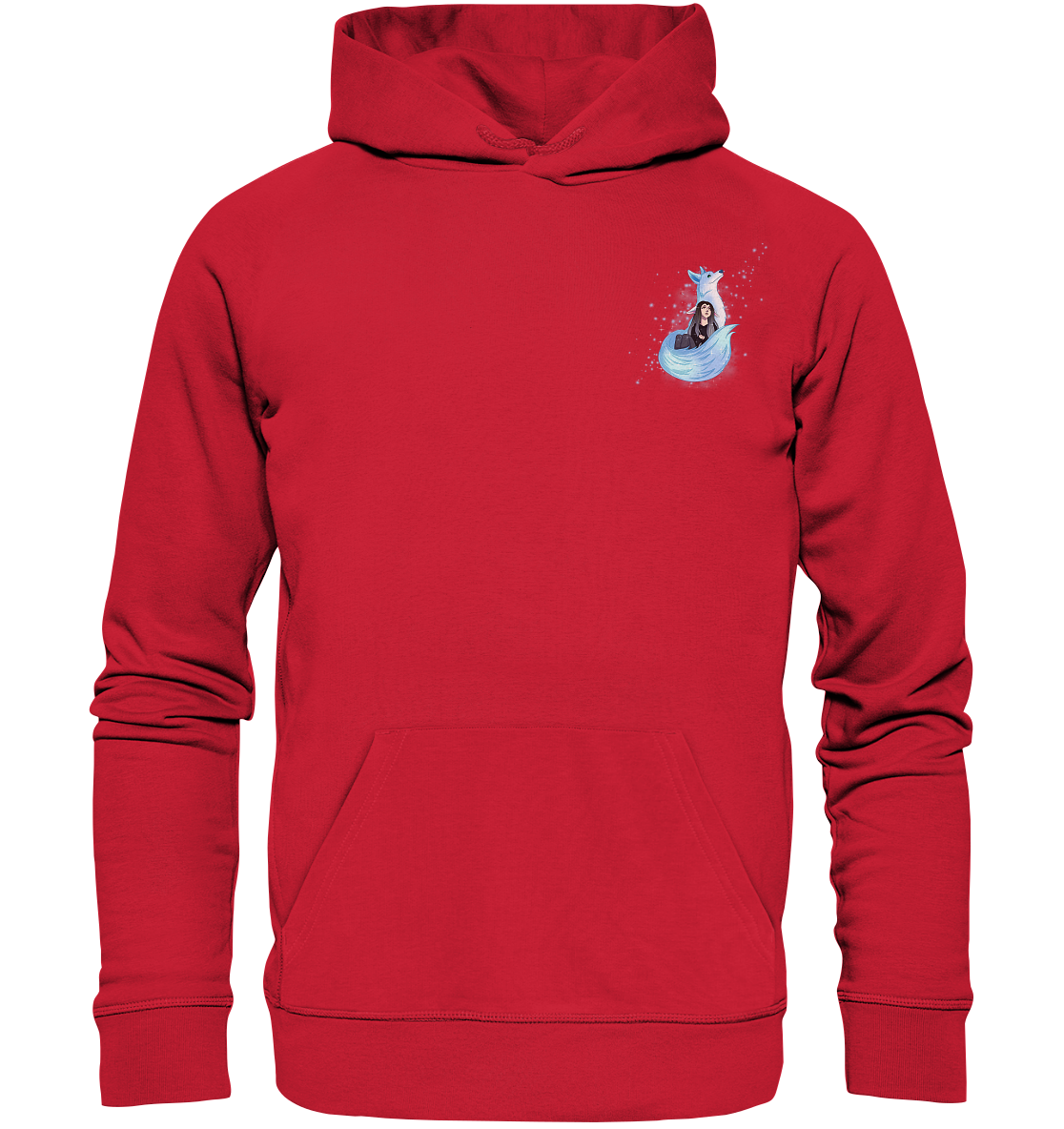 Ice_Kiki Design - Organic Basic Hoodie