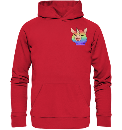 FlauschigTV Rainbow - Organic Basic Hoodie