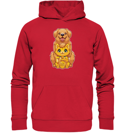 FeineKatze Goldig - Organic Basic Hoodie