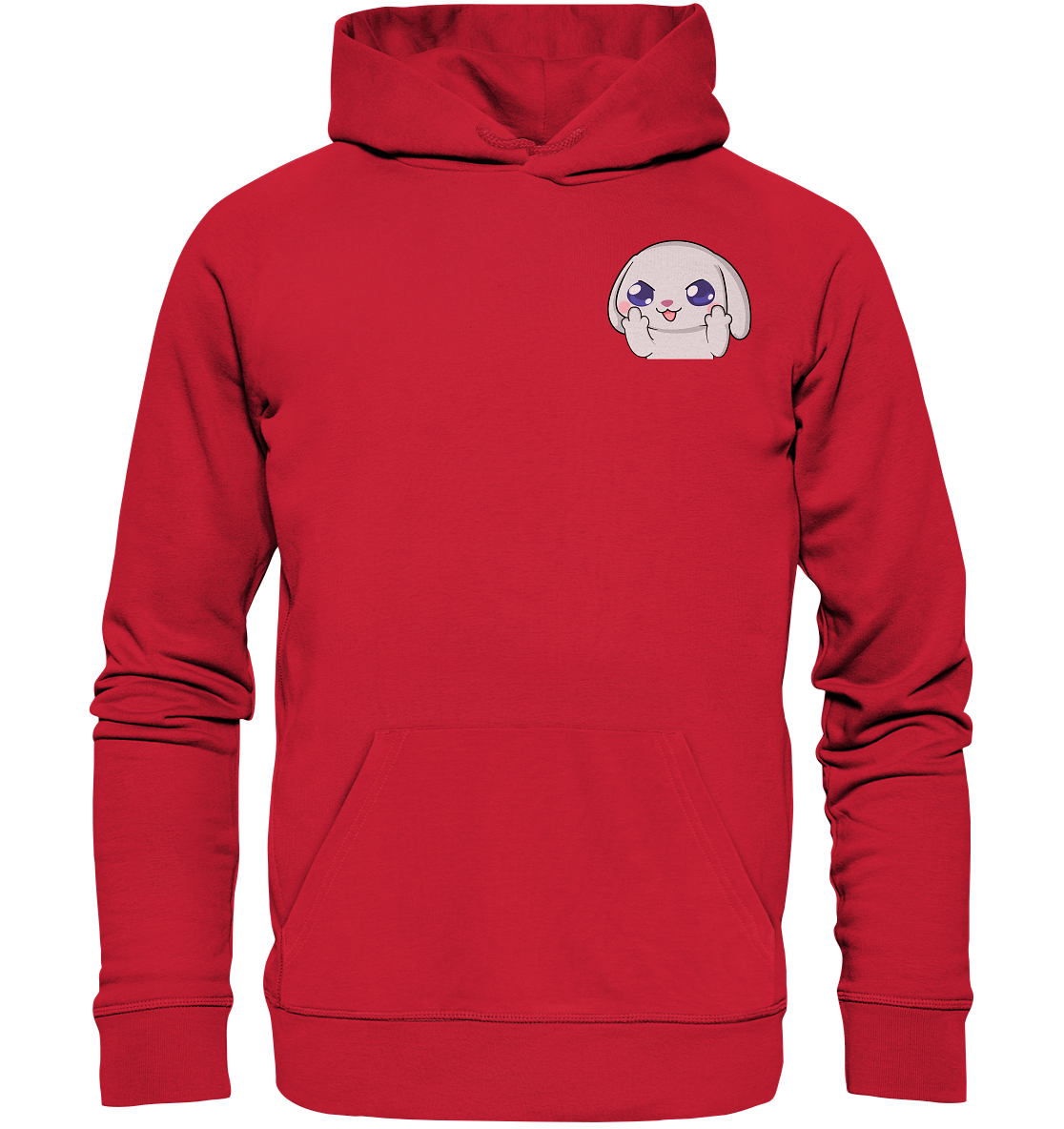 HuwJeffner MiddleFinger - Organic Basic Hoodie