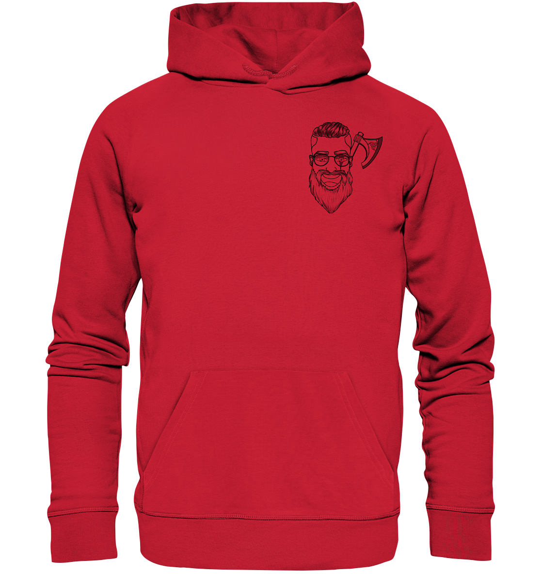 Adropon Outlines - Organic Basic Hoodie