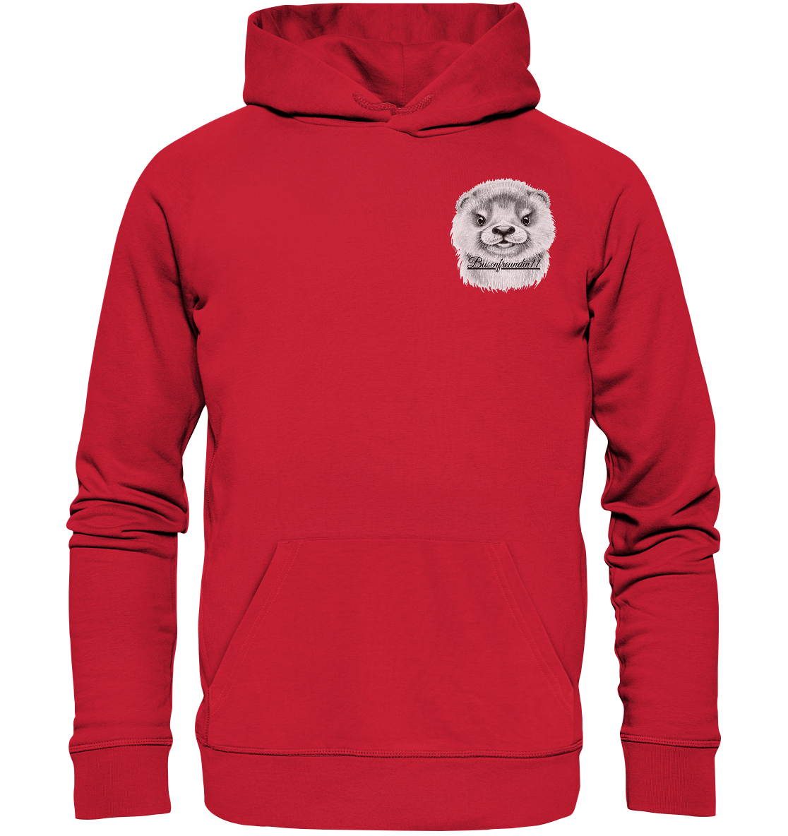 Busenfreundin11 Logo - Organic Basic Hoodie