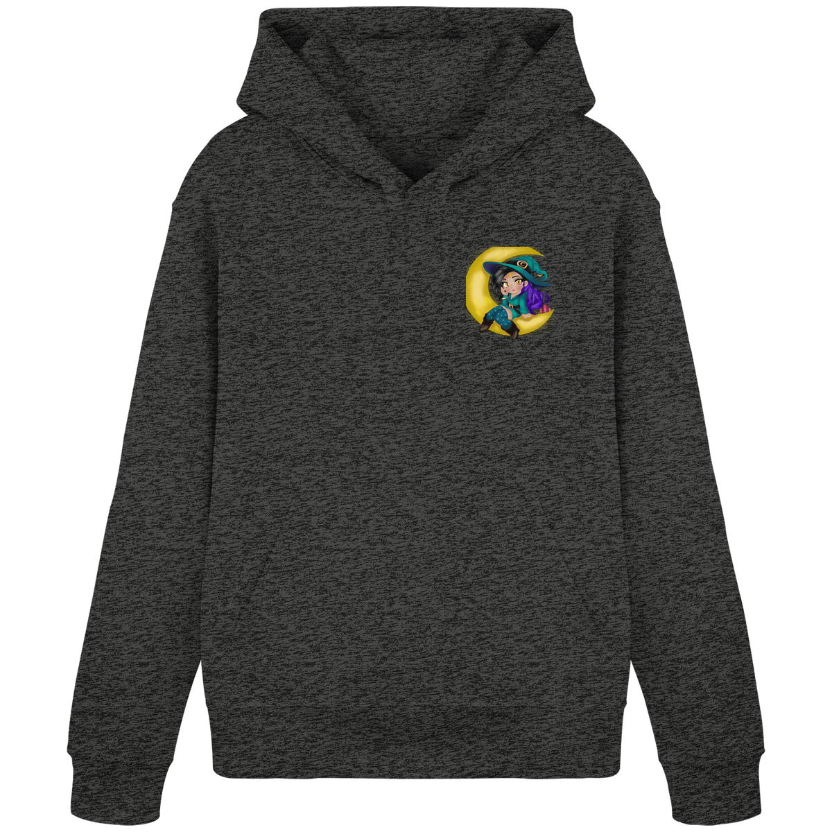 Kookie__Moon Logo - Organic Basic Hoodie