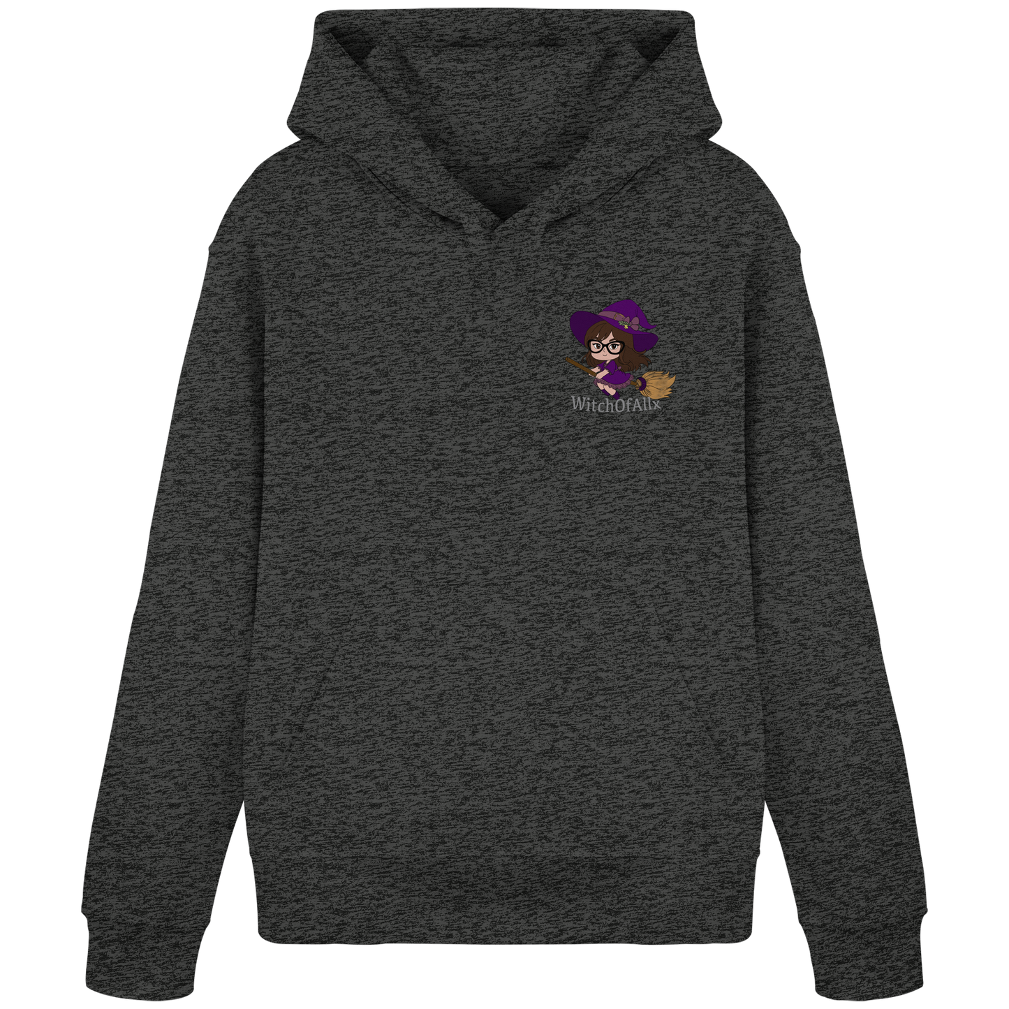 WitchOfAllx Besen - Organic Basic Hoodie