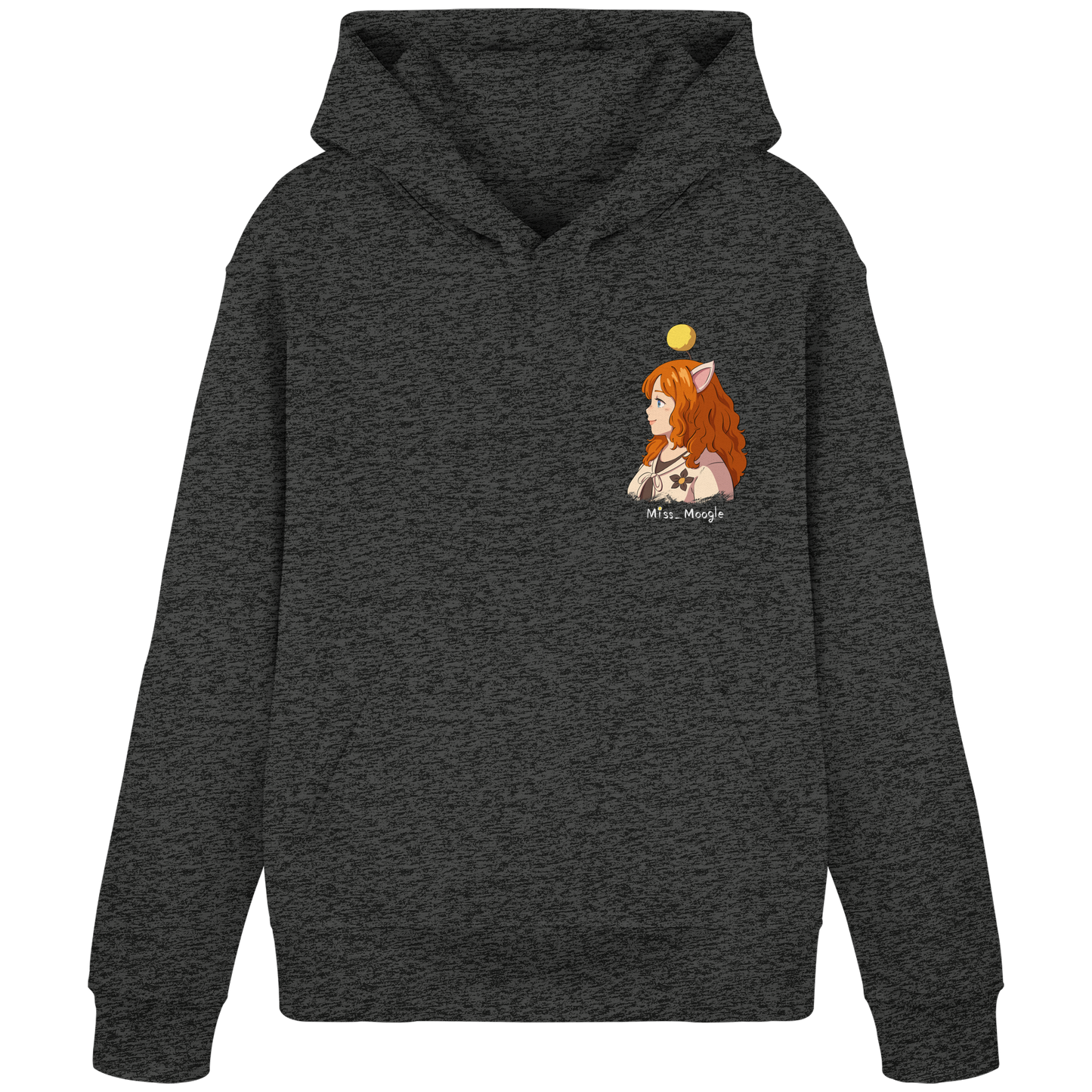 Miss_Moogle Logo colour - Organic Basic Hoodie